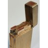 St Dupont LOTTO 3 pz. ACCENDINO TASCA Dorato Argentato VINTAGE LIGHTER Briquet