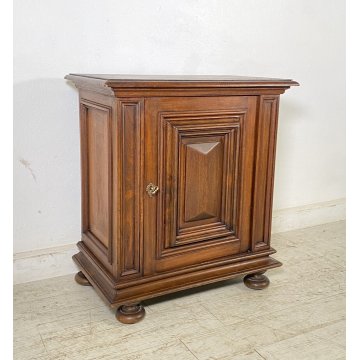 ANTICA PICCOLA CREDENZA DISPENSA PRIMISSIMI 1900 LEGNO CREDENZINA CUCINA EPOCA