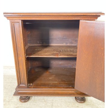 ANTICA PICCOLA CREDENZA DISPENSA PRIMISSIMI 1900 LEGNO CREDENZINA CUCINA EPOCA