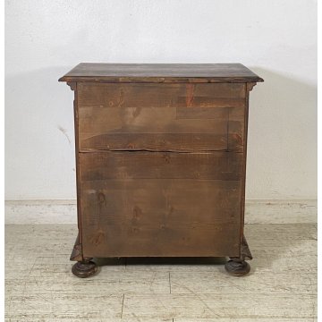 ANTICA PICCOLA CREDENZA DISPENSA PRIMISSIMI 1900 LEGNO CREDENZINA CUCINA EPOCA