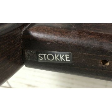 POLTRONA SEDIA STOKKE GRAVITY DESIGN BORDEAUX LEGNO PETER OPSVIK ERGONOMICA NORW