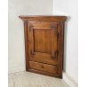 ANTICA Credenza Angoliera LEGNO ABETE Arte Povera 1900 MOBILE ANGOLO OLD RUSTICA