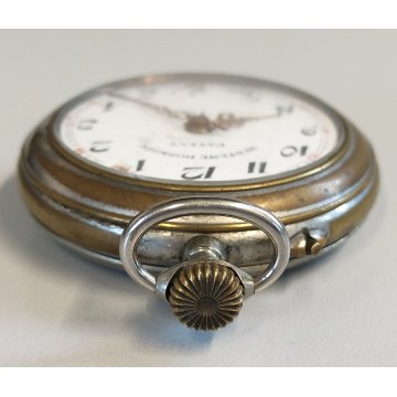 ANTICO OROLOGIO TASCA Systeme Roskopf Patent 1° EPOCA 1900 Old Pocket Watch ø 53