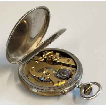 ANTICO OROLOGIO TASCA Systeme Roskopf Patent 1° EPOCA 1900 Old Pocket Watch ø 53