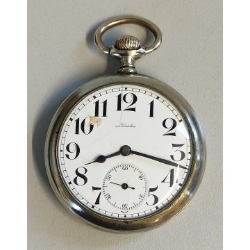 ANTICO OROLOGIO TASCA Leonidas EPOCA 1900 Old Pocket Watch ø 52 TASCHINO montre