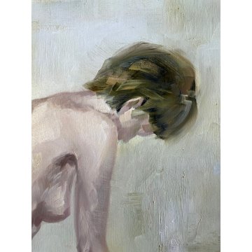 GRANDE QUADRO DIPINTO OLIO TELA Cassinari Vettor Marcello FIGURA NUDO FEMMINILE