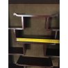 BACHECA CINESE PORTA OGGETTI ESPOSTIORE DA PARETE LEGNO ANNI 70 VETRINETTA