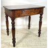 ANTICO TAVOLINO RETTANGOLARE LEGNO PIOPPO epoca 1800 TAVOLO SALOTTO CAMERA LETTO
