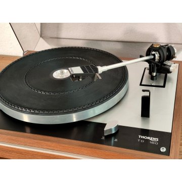 Thorens TD 160 legno GIRADISCHI VINTAGE anni 70 HI FI disco vinile OLD TURNTABLE