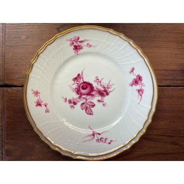 SERVIZIO 78pz PIATTI Richard Ginori MOD. Vecchio Ginori DECORO Fiori Magenta '50