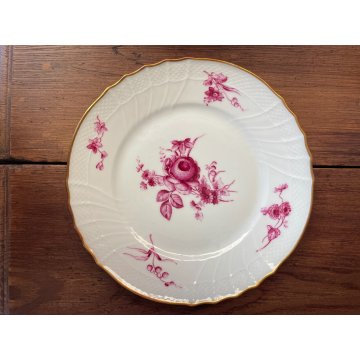 SERVIZIO 78pz PIATTI Richard Ginori MOD. Vecchio Ginori DECORO Fiori Magenta '50