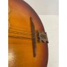 ANTICO MANDOLINO RUSSO LEGNO STRUMENTO MUSICALE EPOCA '900 CASSA PIATTA