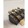 ANTICO MANDOLINO RUSSO LEGNO STRUMENTO MUSICALE EPOCA '900 CASSA PIATTA