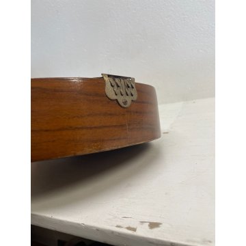 ANTICO MANDOLINO RUSSO LEGNO STRUMENTO MUSICALE EPOCA '900 CASSA PIATTA