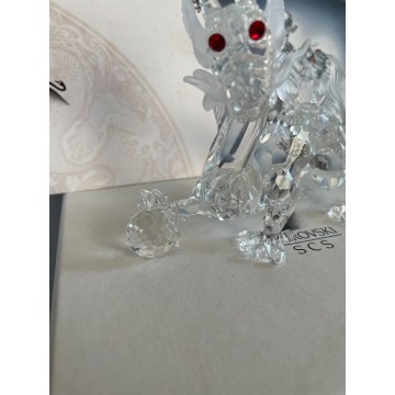 THE DRAGON SWAROVSKI ANNUAL EDITION 1997 STATUA CRISTALLO CRYSTAL DESIGN SCS