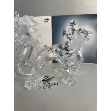 THE DRAGON SWAROVSKI ANNUAL EDITION 1997 STATUA CRISTALLO CRYSTAL DESIGN SCS