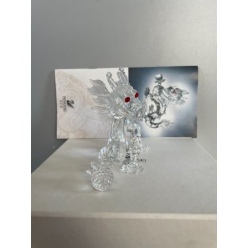 THE DRAGON SWAROVSKI ANNUAL EDITION 1997 STATUA CRISTALLO CRYSTAL DESIGN SCS