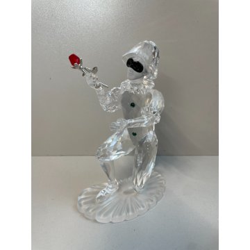 ARLECCHINO SWAROVSKI ANNUAL EDITION SCS 2001 STATUA CRISTALLO CRYSTAL DESIGN