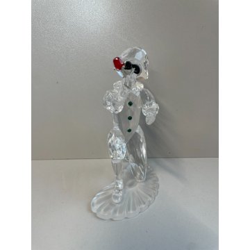 ARLECCHINO SWAROVSKI ANNUAL EDITION SCS 2001 STATUA CRISTALLO CRYSTAL DESIGN