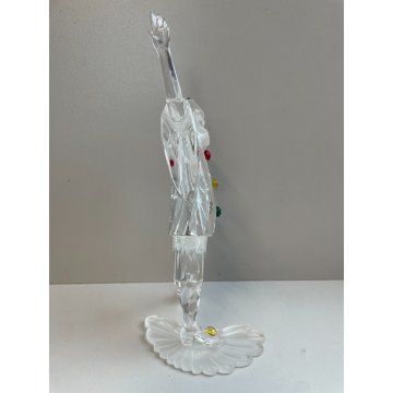 PIERROT SWAROVSKI ANNUAL EDITION SCS 1999 STATUA CRISTALLO CRYSTAL DESIGN