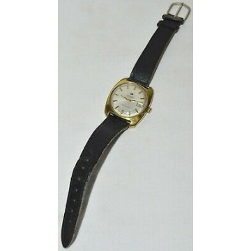OROLOGIO POLSO Roamer Vanguard 1970 MECCANICO laminato oro OLD GOLD PLATED WATCH