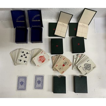 VINTAGE SET CASINO' ROULETTE WOODEN BOX GIOCO CARTE POKER ROULETTE FICHES DADI