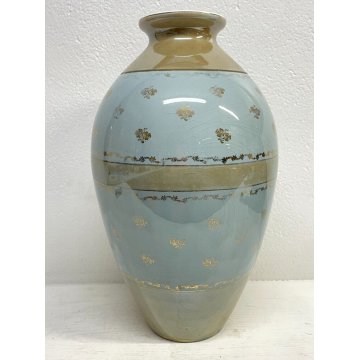 GRANDE VASO CERAMICA SCI LAVENO GUIDO ANDLOVITZ ? DESIGN EPOCA '900  PORTA FIORI