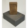 St Dupont ACCENDINO TASCA DORATO Paris France VINTAGE GOLDEN LIGHTER Briquet BOX