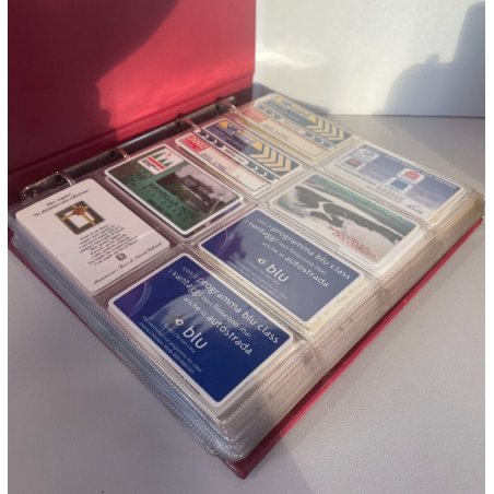 RARO LOTTO TESSERA AUTOSTRADE VIACARD ITALIA 300 PZ CARTA SCHEDA AGRIP Q8 TOTAL