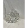 VASO VETRO MURANO TRASPARENTE VILCA GLASS VASE DESIGN VINTAGE COSTOLATO DECANTE