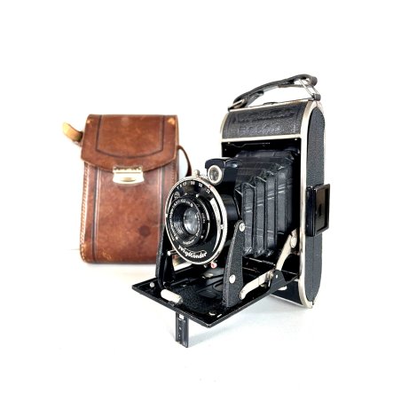 FOTOCAMERA SOFFIETTO Anastigmat VOIGTLANDER Bessa/Braunschweig Voigtar anni '40