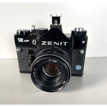 FOTOCAMERA ZENIT 12XP REFLEX SLR OBIETTIVO Helios-44M-4 2/58 MADE in USSR '80