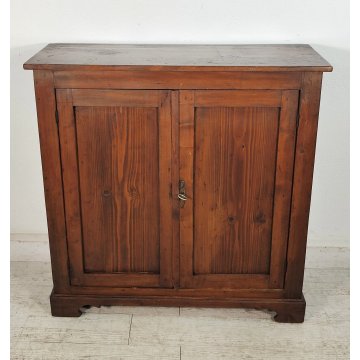 ANTICA CREDENZA legno abete EPOCA 900 forniture 2 ANTE stipo OLD WOODEN CUPBOARD