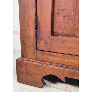 ANTICA CREDENZA legno abete EPOCA 900 forniture 2 ANTE stipo OLD WOODEN CUPBOARD