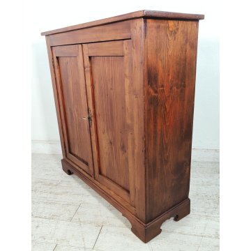 ANTICA CREDENZA legno abete EPOCA 900 forniture 2 ANTE stipo OLD WOODEN CUPBOARD