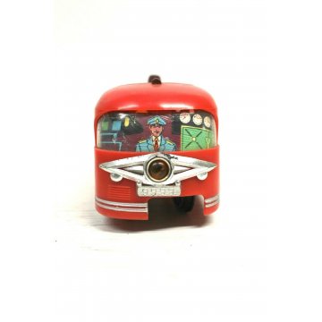 GIOCO GIOCATTOLO PLASTICA LOCOMOTORE TRAIN Cosmos Hong Kong BATTERY  EPOCA 60's 