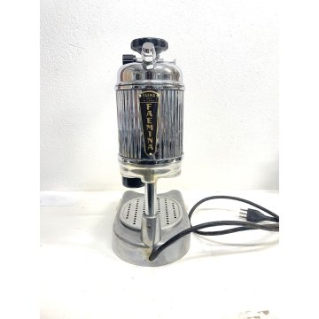 MACCHINA CAFFE' a LEVA VINTAGE LEVER coffeemachine FAEMA FAEMINA FUNZIONANTE '50