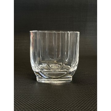 6 BICCHIERI WHISKY CRYSTAL GLASSES CRISTALLO DESIGN Griziotti Arnolfo di Cambio