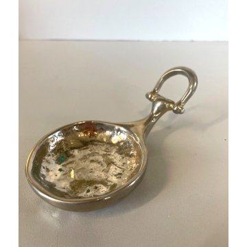 SVUOTATASCHE METALLO  Gucci DESIGN EQUESTRIAN HORSEBIT DISH MORSO di CAVALLO '60