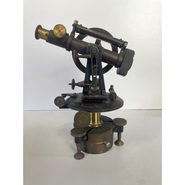 ANTICO STRUMENTO SCIENTIFICO Teodolite STARKE & KAMMERER N° 9557 WIEN THEODOLITE