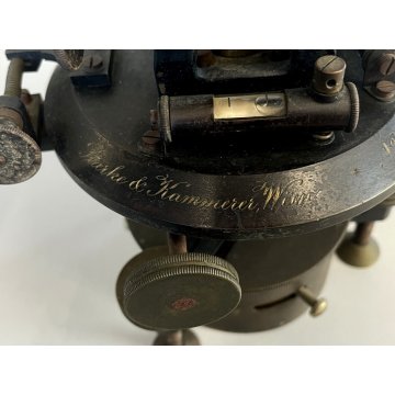 ANTICO STRUMENTO SCIENTIFICO Teodolite STARKE & KAMMERER N° 9557 WIEN THEODOLITE