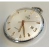 ANTICO OROLOGIO TASCA Lanco EPOCA anni 70 OLD POCKET WATCH montre de poche SWISS