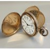 ANTICO OROLOGIO TASCA taschino MGBM Geneve EPOCA '900 OLD POCKET WATCH Plaque Or