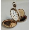 ANTICO OROLOGIO TASCA taschino MGBM Geneve EPOCA '900 OLD POCKET WATCH Plaque Or