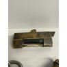ANTICO RARO LOTTO 4 LUCCHETTO ferro battuto serratura FORZIERE epoca 800/900 KEY