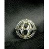 ANELLO SFERA CELESTE ARMILLARE ASTRONOMICO ARGENTO VINTAGE RETRO' SILVER RING 