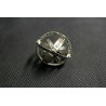 ANELLO SFERA CELESTE ARMILLARE ASTRONOMICO ARGENTO VINTAGE RETRO' SILVER RING 
