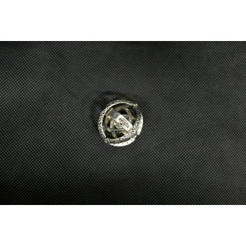 ANELLO SFERA CELESTE ARMILLARE ASTRONOMICO ARGENTO VINTAGE RETRO' SILVER RING 