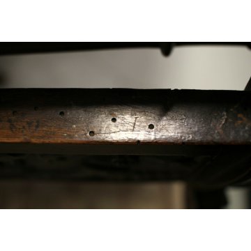 COPPIA POLTRONCINE SALA SALOTTO LEGNO NOCE INTAGLIATE STILE BAROCCO '800/'900