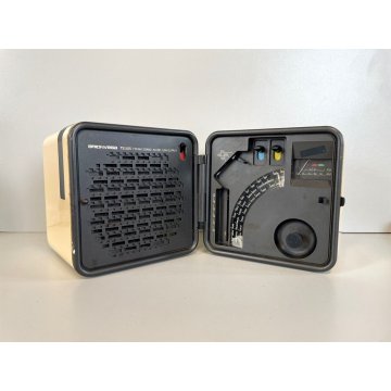 RADIO Brionvega CUBO TS 505a vintage DESIGN Sapper Zanuso ANNI 70 Bianco Panna